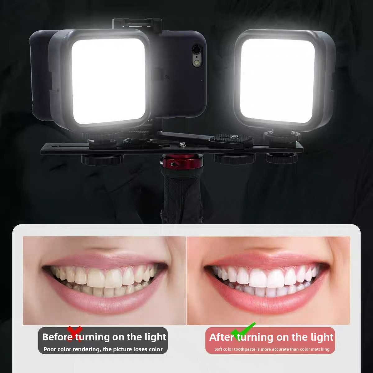 Photography Videos Free - Dental Photography Light with Bluetooth Oral