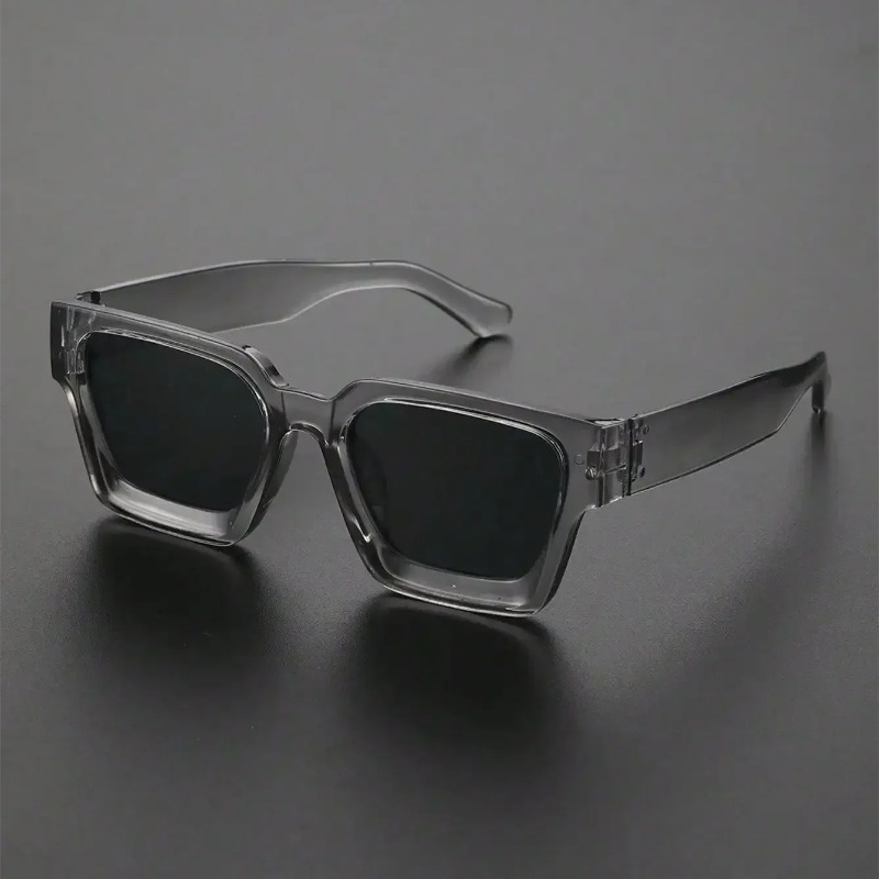 Photography Framing - Unisex Plastic Fashion Square Frame Sunglasses