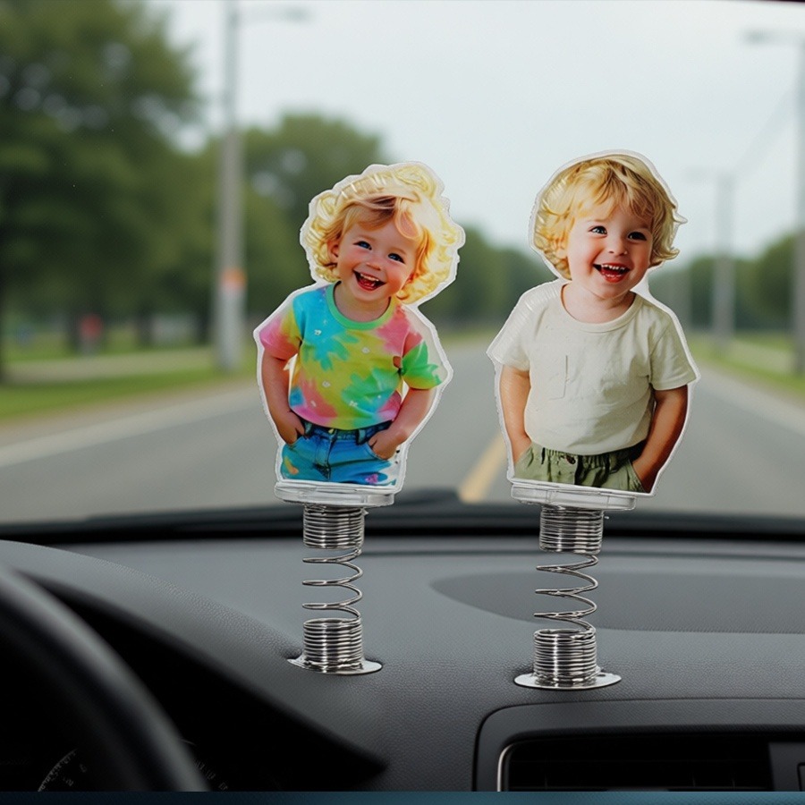 Photography Ideas - Personalized Acrylic Photo Ornament | Car