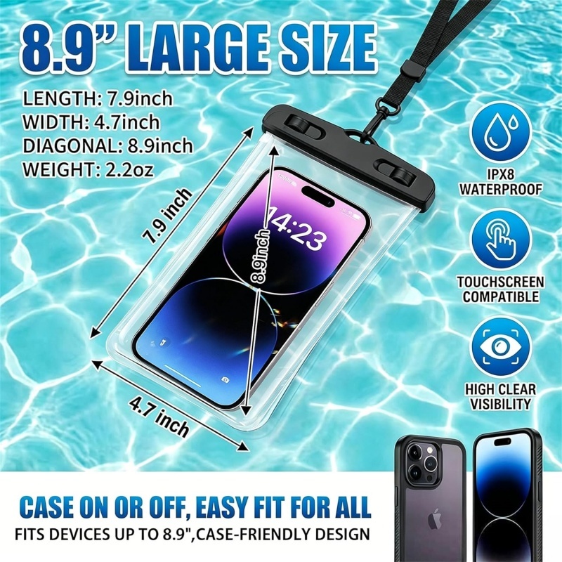 IPX8 Floatable Waterproof Phon - огляд і ціна Uni Photography