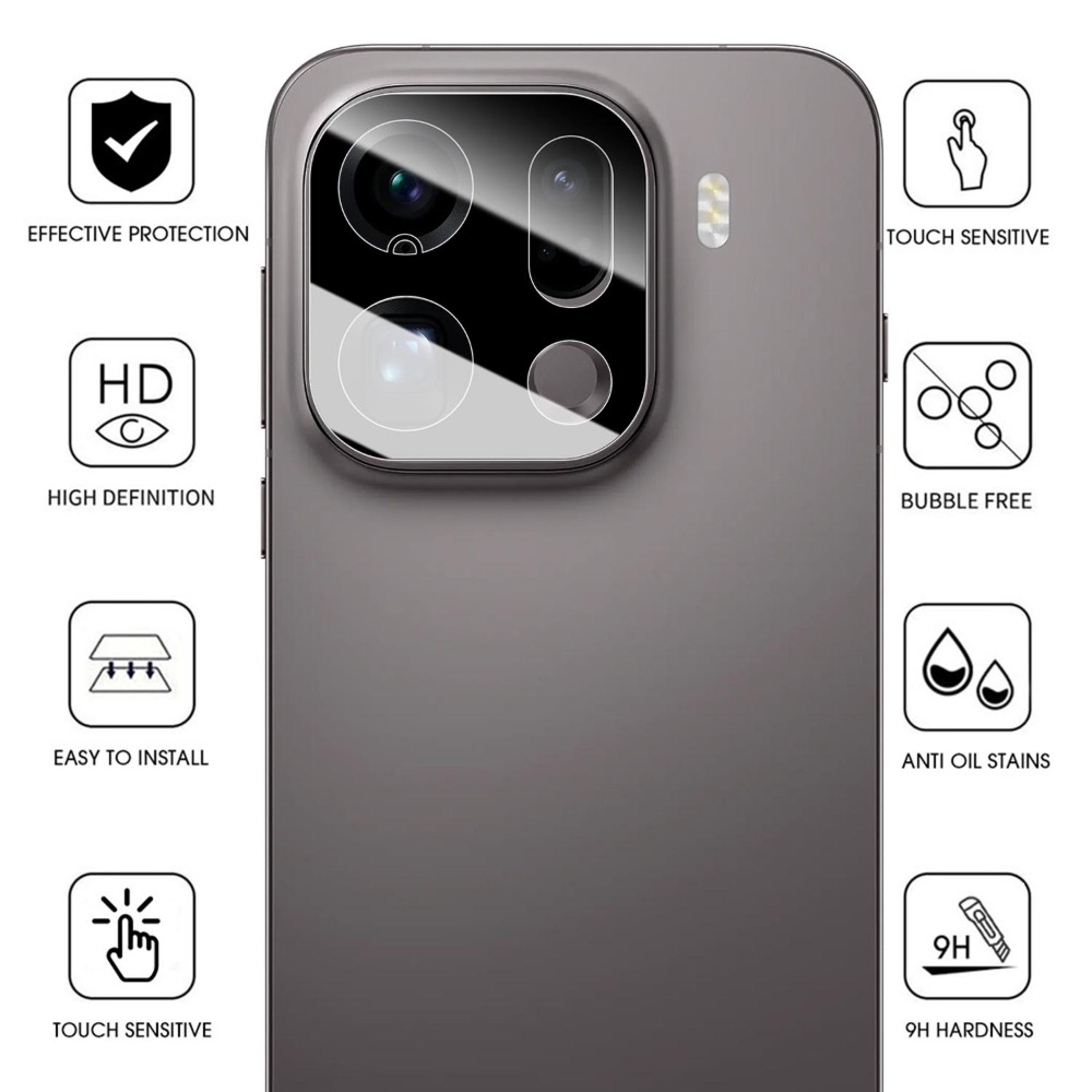 1-3PCS Tempered Glass Lens Cov - огляд і ціна Photography Kit Oppo Find X9 Pro