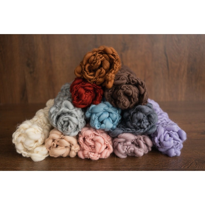 Chunky Knit Merino Baby Blanke - огляд і ціна Photography Newborn