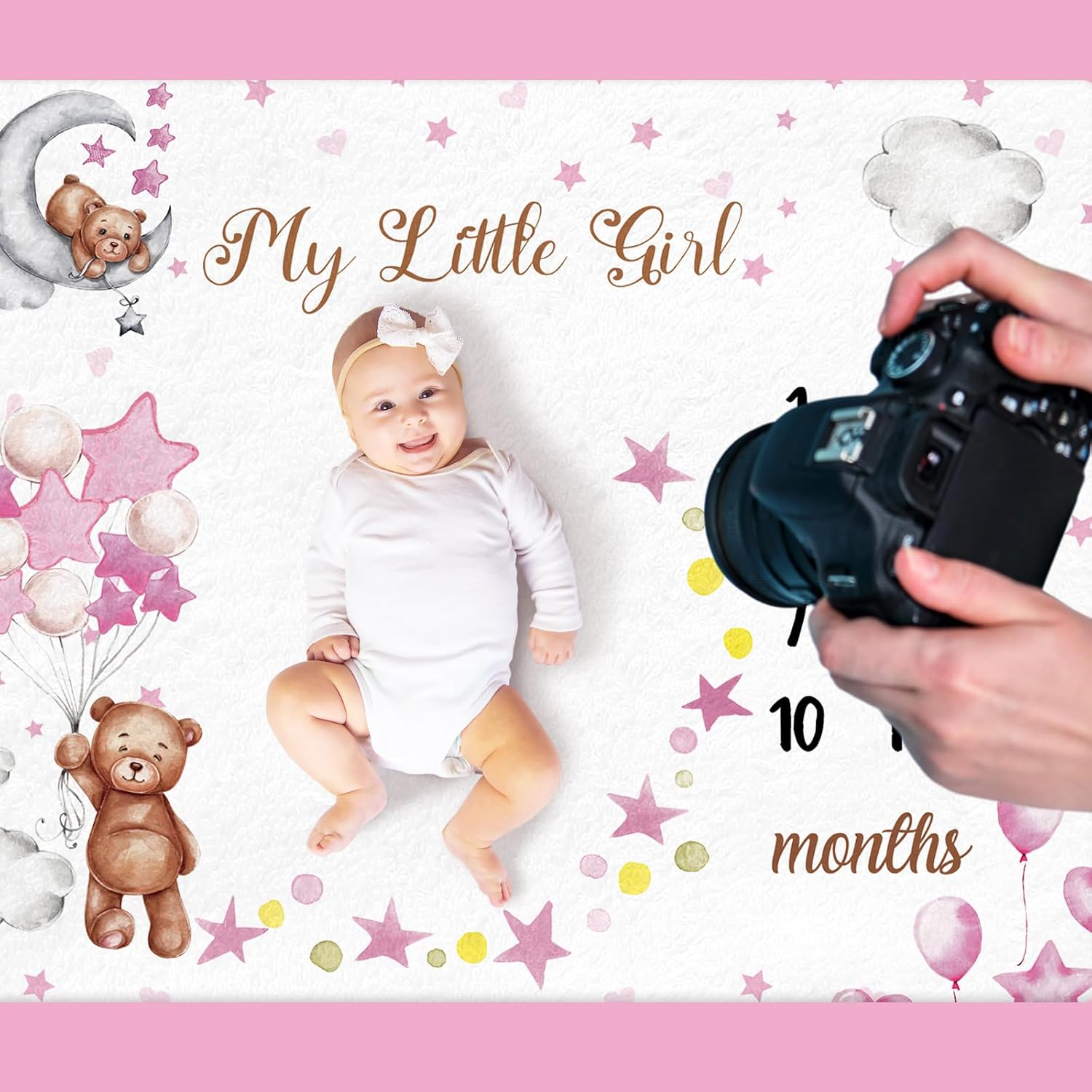 VIKAMA Monthly Baby Growth Mil - огляд і ціна Photography Newborn