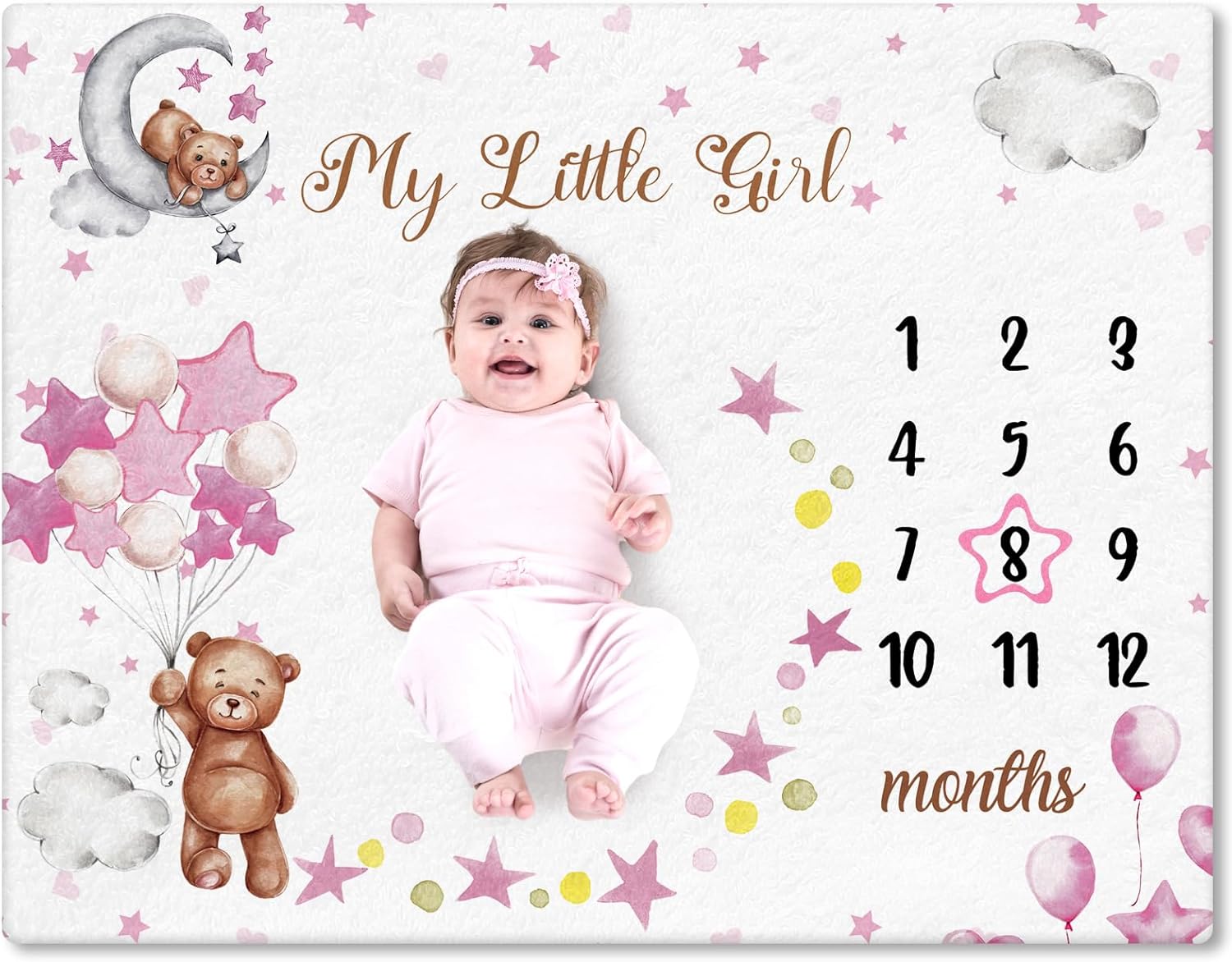 VIKAMA Monthly Baby Growth Mil - огляд і ціна Photography Newborn