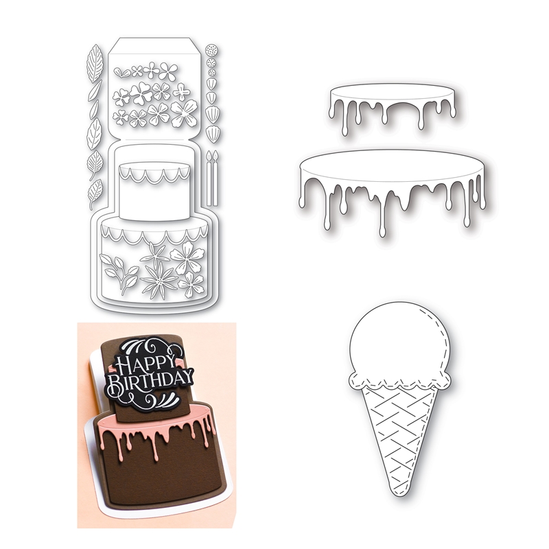 Floral Birthday Cake Pop Up Ea - огляд і ціна Photography Jokes