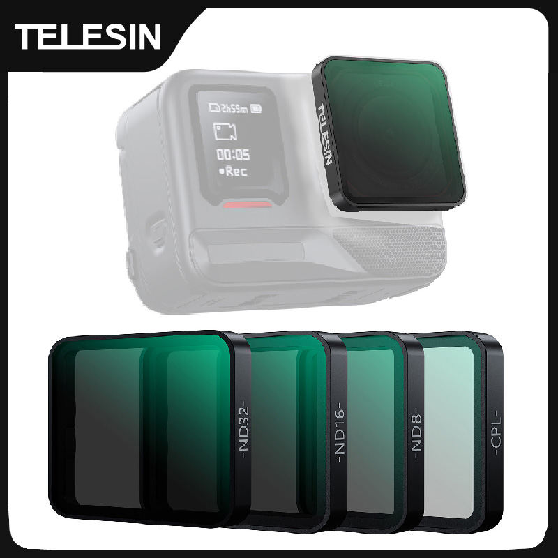 TELESIN CPL ND8 ND16 ND32 Lens - огляд і ціна Nd Filter Set