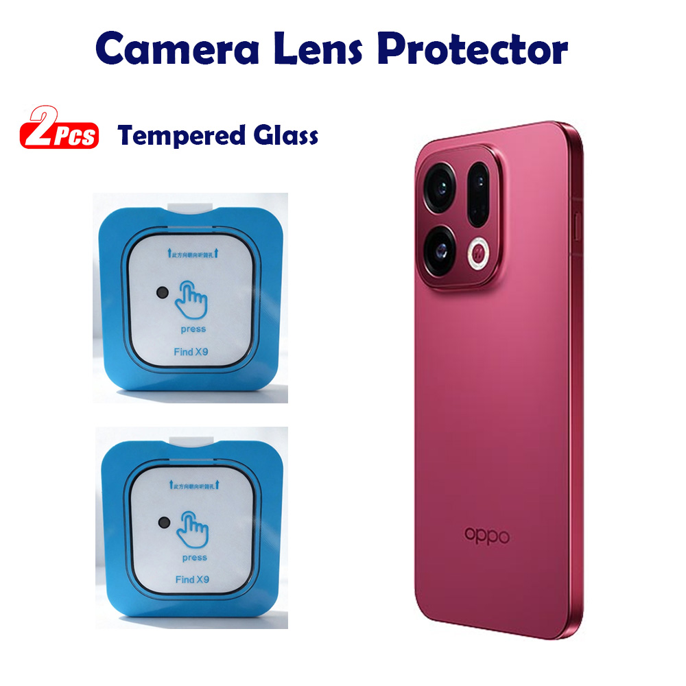2pcs Tempered Glass Lens For O - огляд і ціна Photography Kit Oppo Find X9 Pro