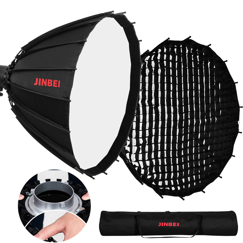 JINBEI 120cm Deep Reflective P - огляд і ціна Photography Umbrella Diffuser