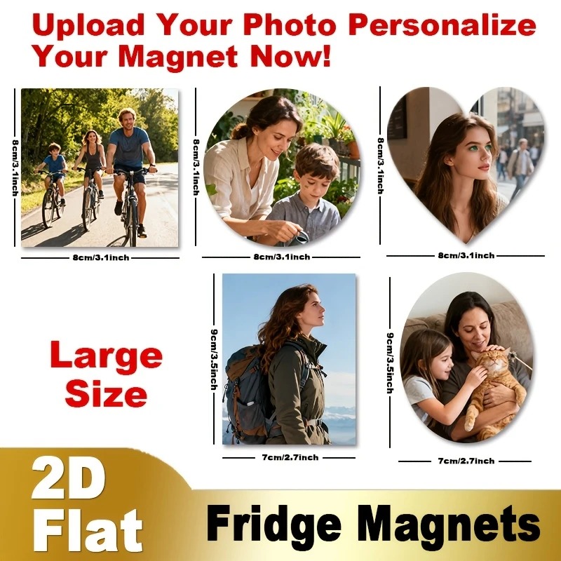 Custom Photo Fridge Magnet 2D  - огляд і ціна Photography Ideas