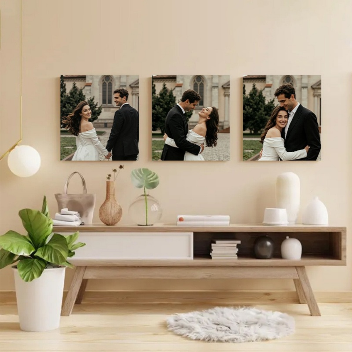 Set of 3 Custom Photo Canvas P - огляд і ціна Photography Ideas