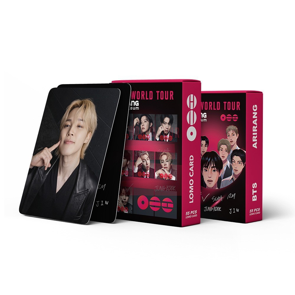 New 55Pcs BTS Lomo Cards J-HOP - огляд і ціна Photography News