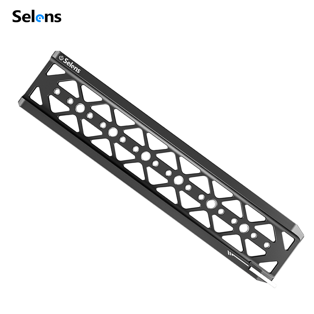 Selens 8/10/12inch Aluminum Al - огляд і ціна Camera Cage Baseplate