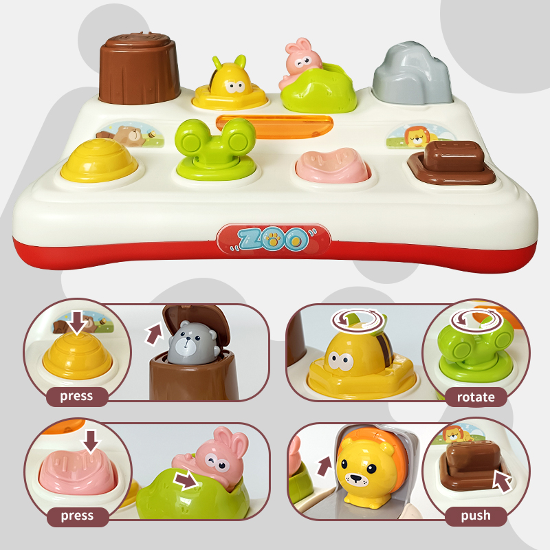 Baby Pop Up Toy Animals Hide a - огляд і ціна Photography Jokes