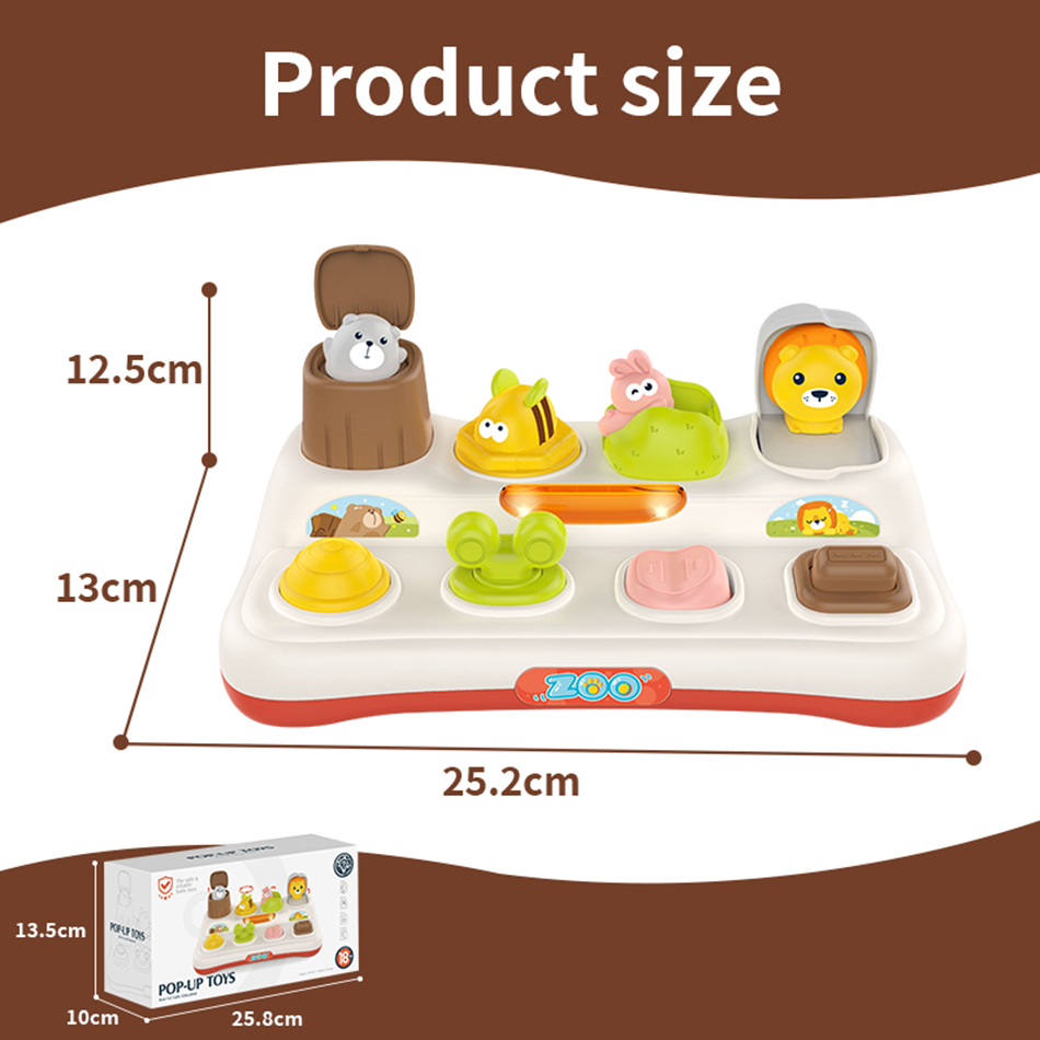 Baby Pop Up Toy Animals Hide a - огляд і ціна Photography Jokes