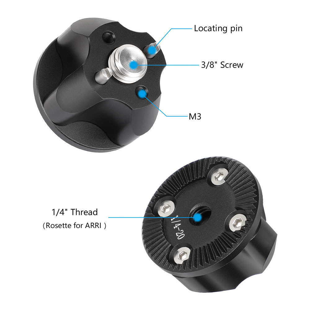 Standard ARRI Rosette Mount 1/ - огляд і ціна Camera Cage Baseplate