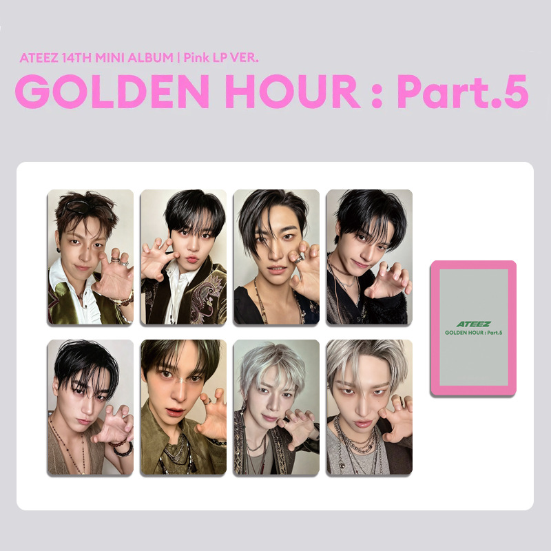 8Pcs/Set Idol Boys ATEEZ New A - огляд і ціна Photography News