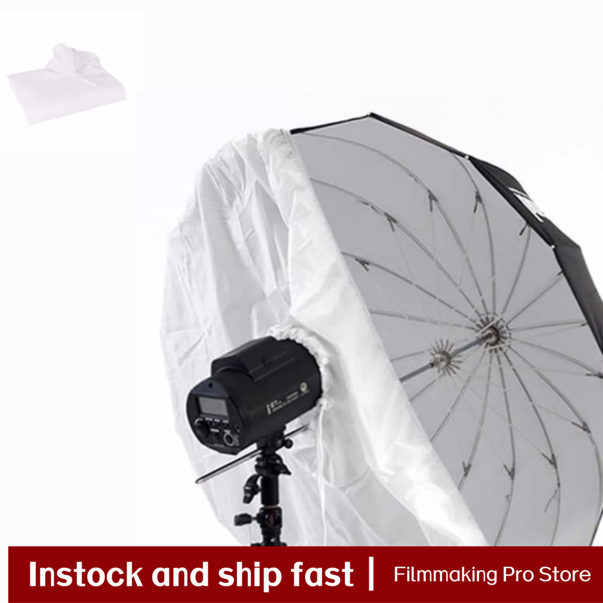 Soft Light Diffuser white Para - огляд і ціна Photography Umbrella Diffuser