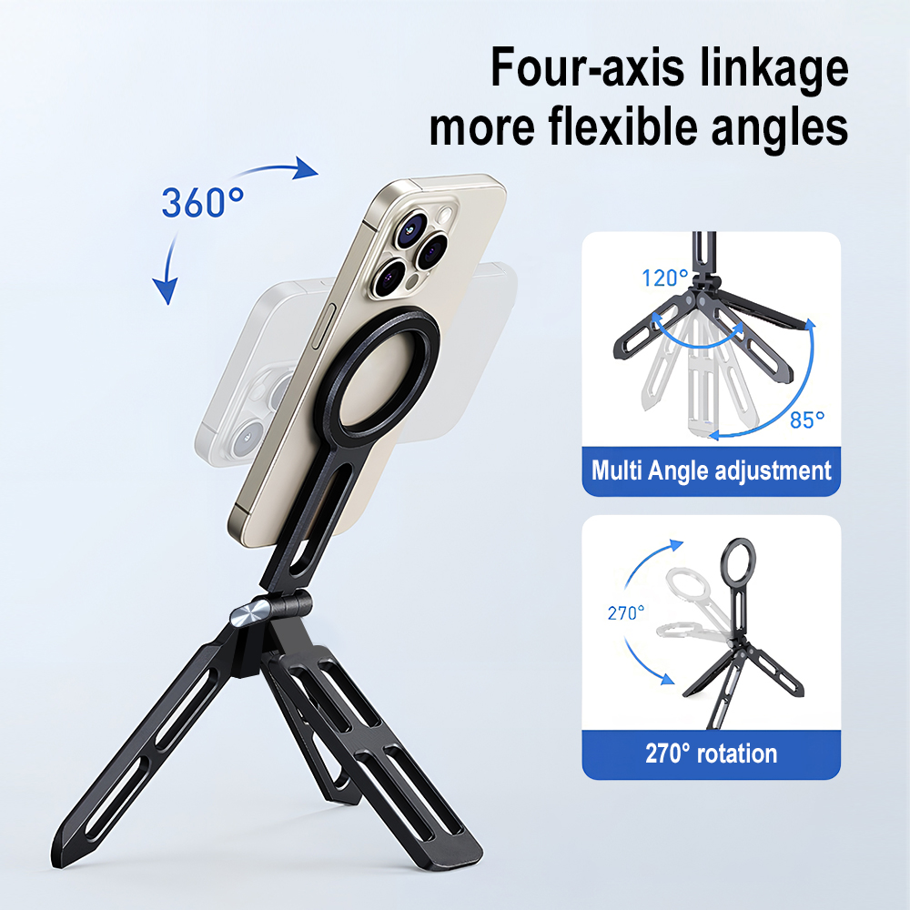 Magnetic Phone Holder Four-axi - огляд і ціна Photography Videos Free