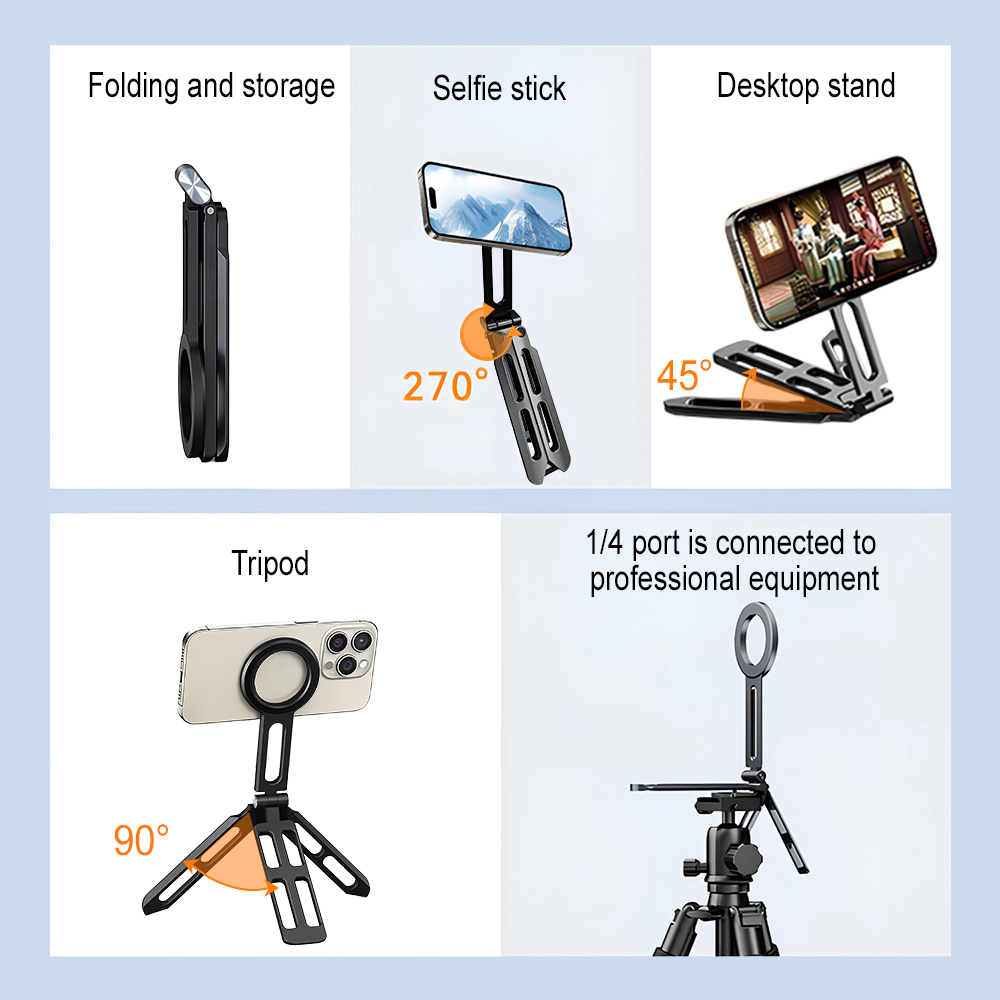 Magnetic Phone Holder Four-axi - огляд і ціна Photography Videos Free